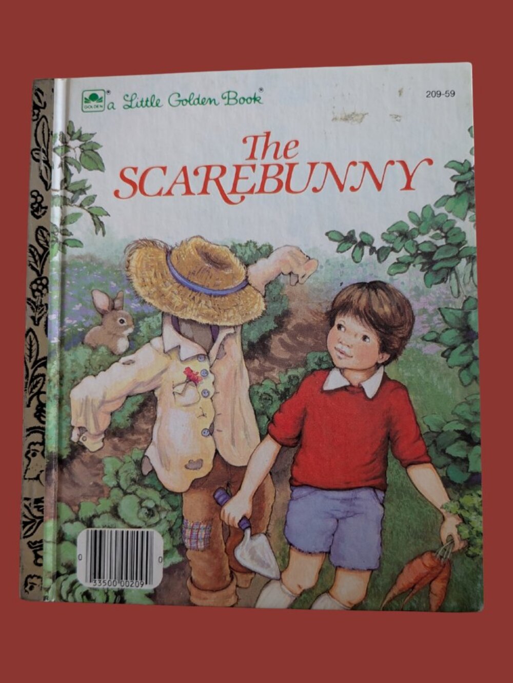 10/$25 Vintage Classic The Scarebunny Little Golden Book